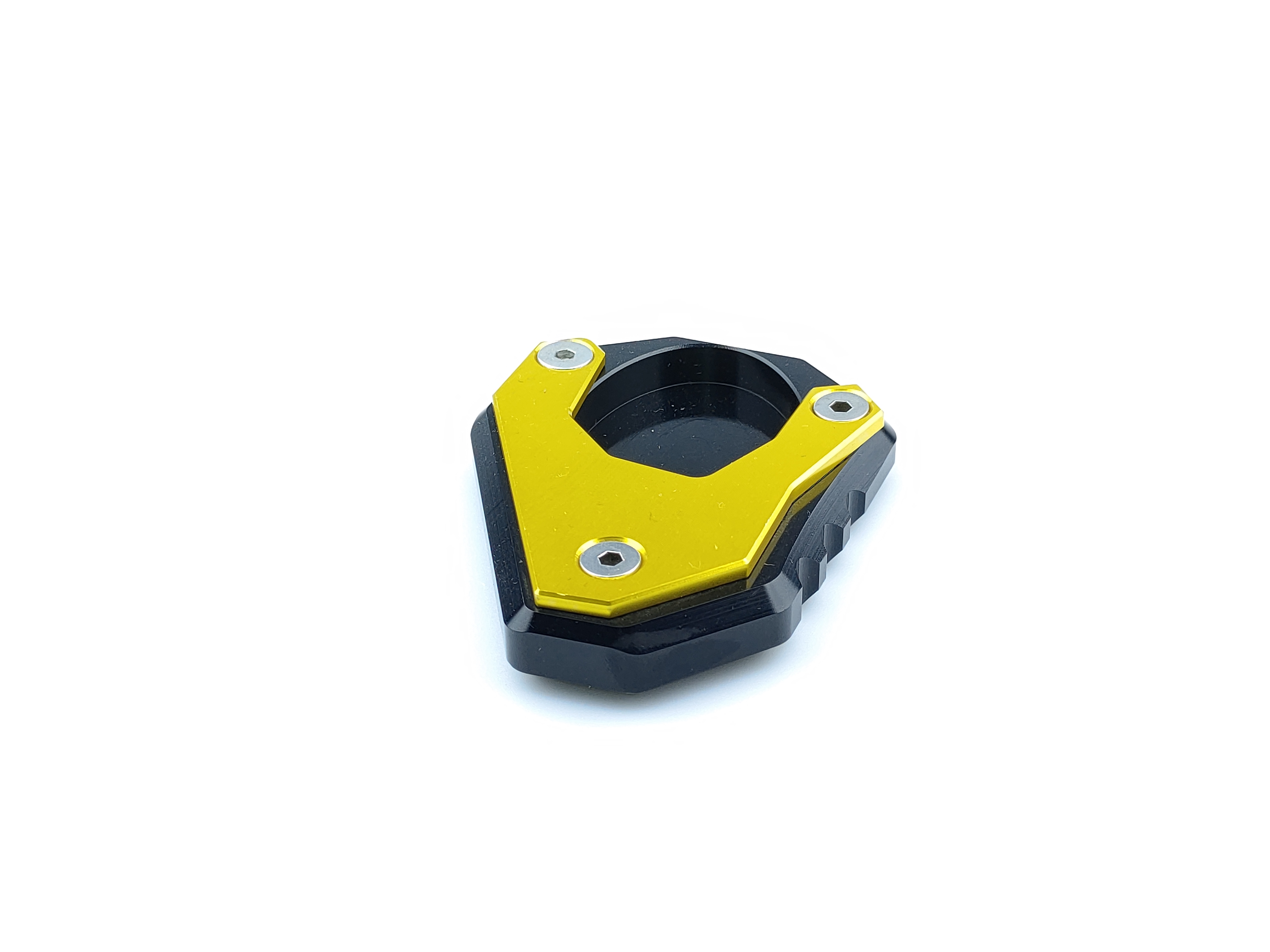 ตีนเป็ด แผ่นรองขาตั้ง Ninja400,Z400 2018-2021 งานCNCอลูมิเนียมคุณภาพสูงแข็งแรงทนทาน