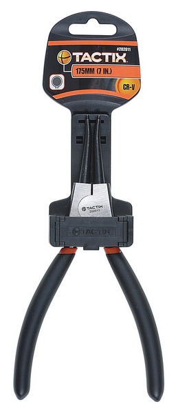 คีมถ่างแหวน ปากตรง 7"(175mm) #202011 TACTIX