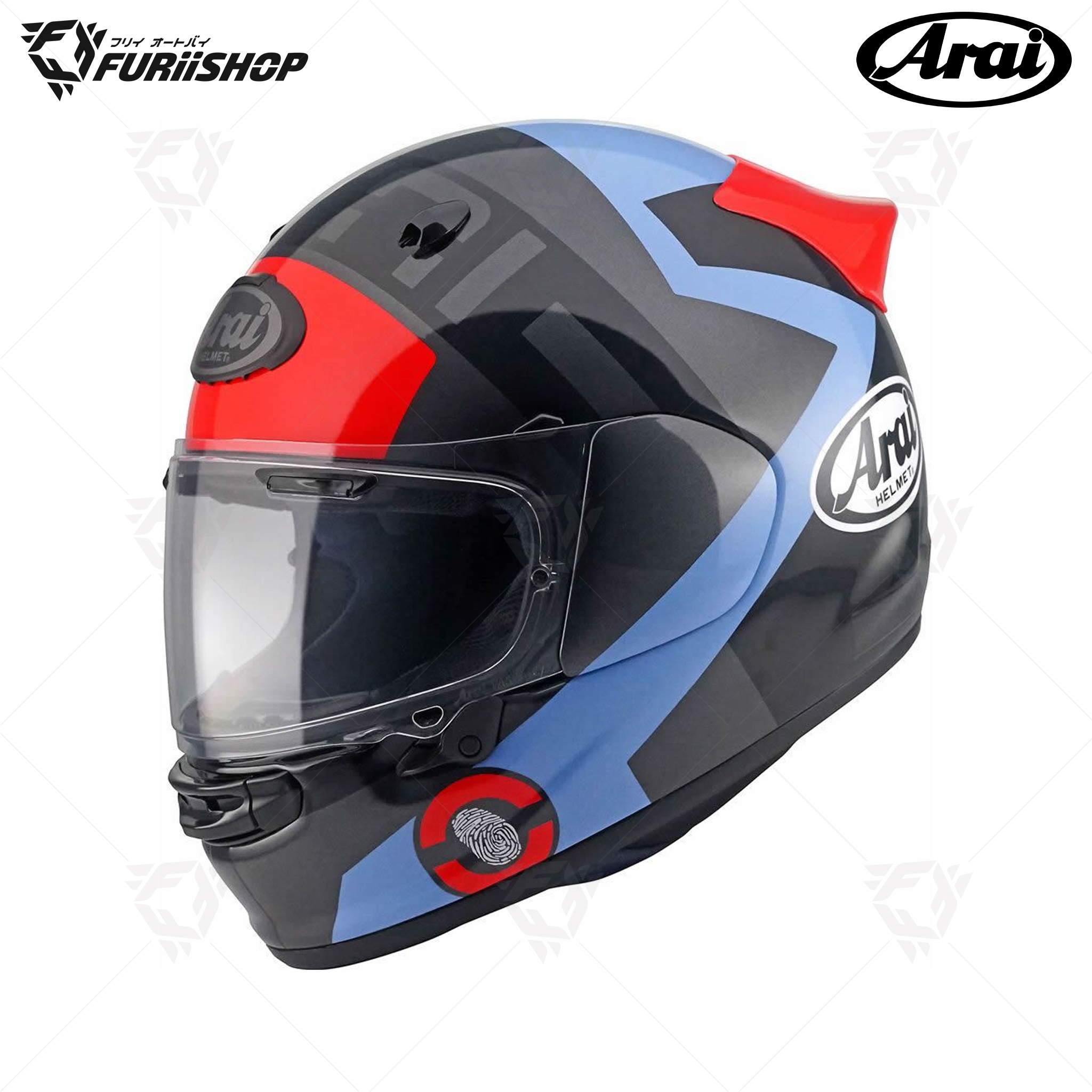 หมวกกันน็อคเต็มใบ Arai : QUANTIC Space Blue
