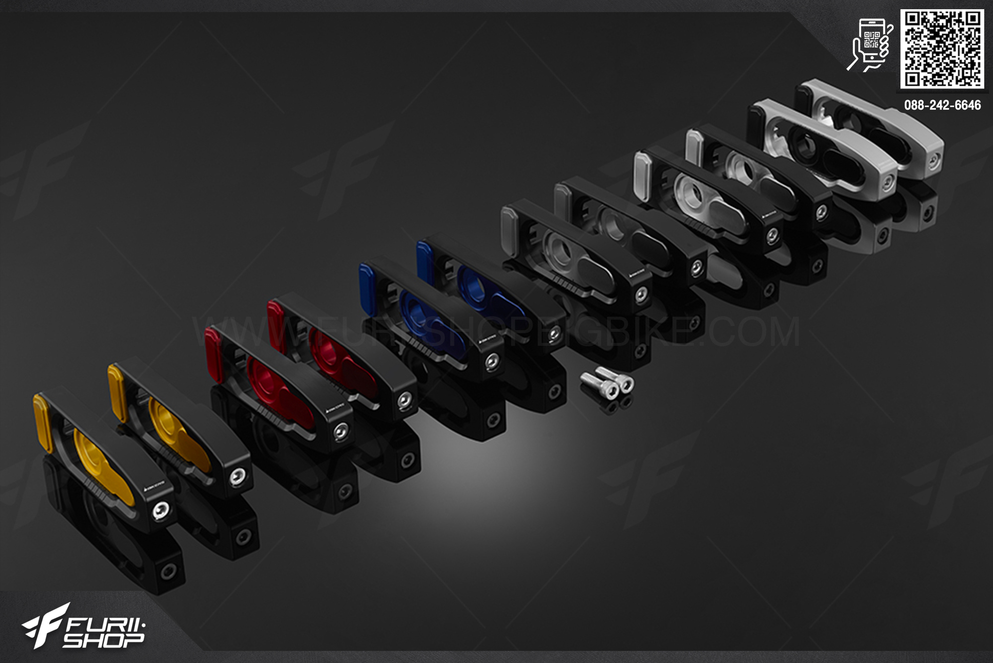 แผ่นสเกลตั้งโซ่ Bikers Honda CB650F (2013-2016)