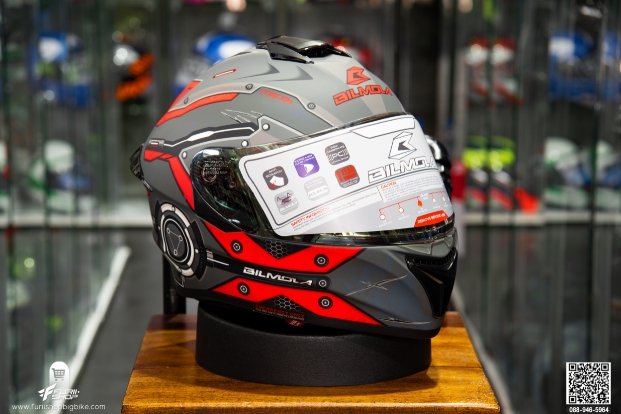 หมวกกันน็อค BILMOLA NEX 2020 Iron RED