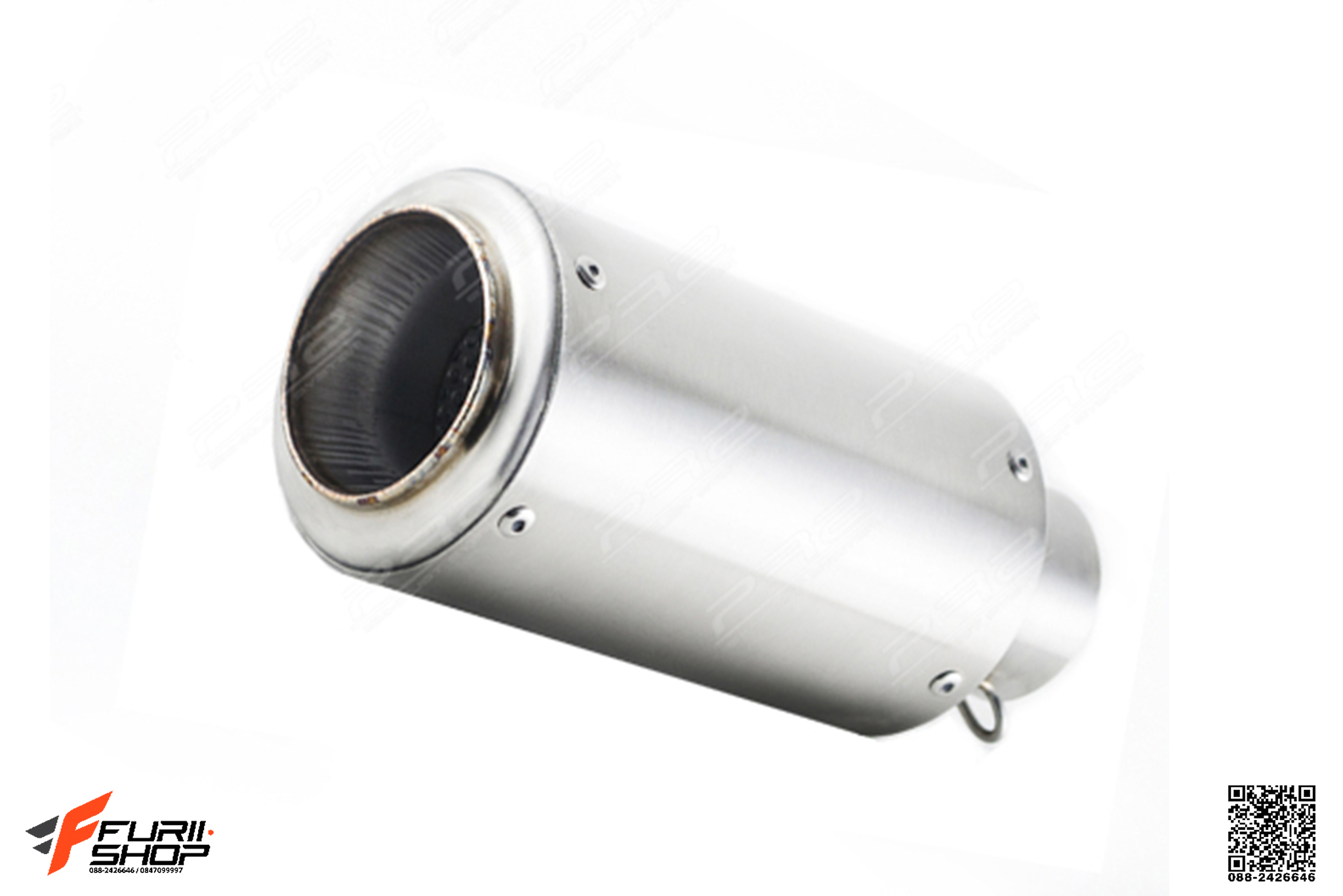 ท่อไอเสีย ท่อมอเตอร์ไซค์ ท่อแต่ง PR2 RF-B STAINLESS