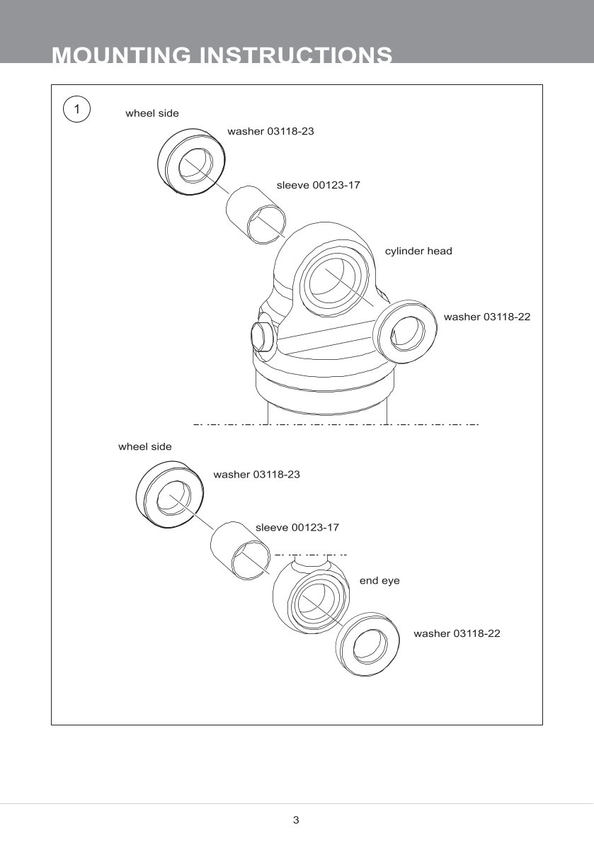โช๊คหลังแต่ง Ohlins HD753 For Harley-Davidson XL Sportster ปี 2004-2022