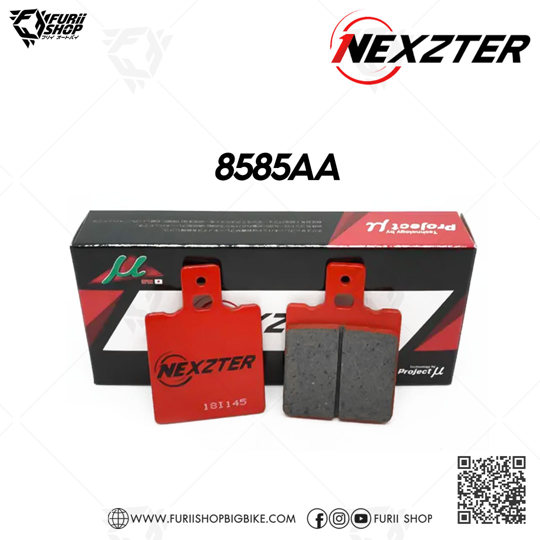 ผ้าเบรก Nexzter MU Part NO. 8585AA (R) : for Brembo ปั้มผีเสื้อ