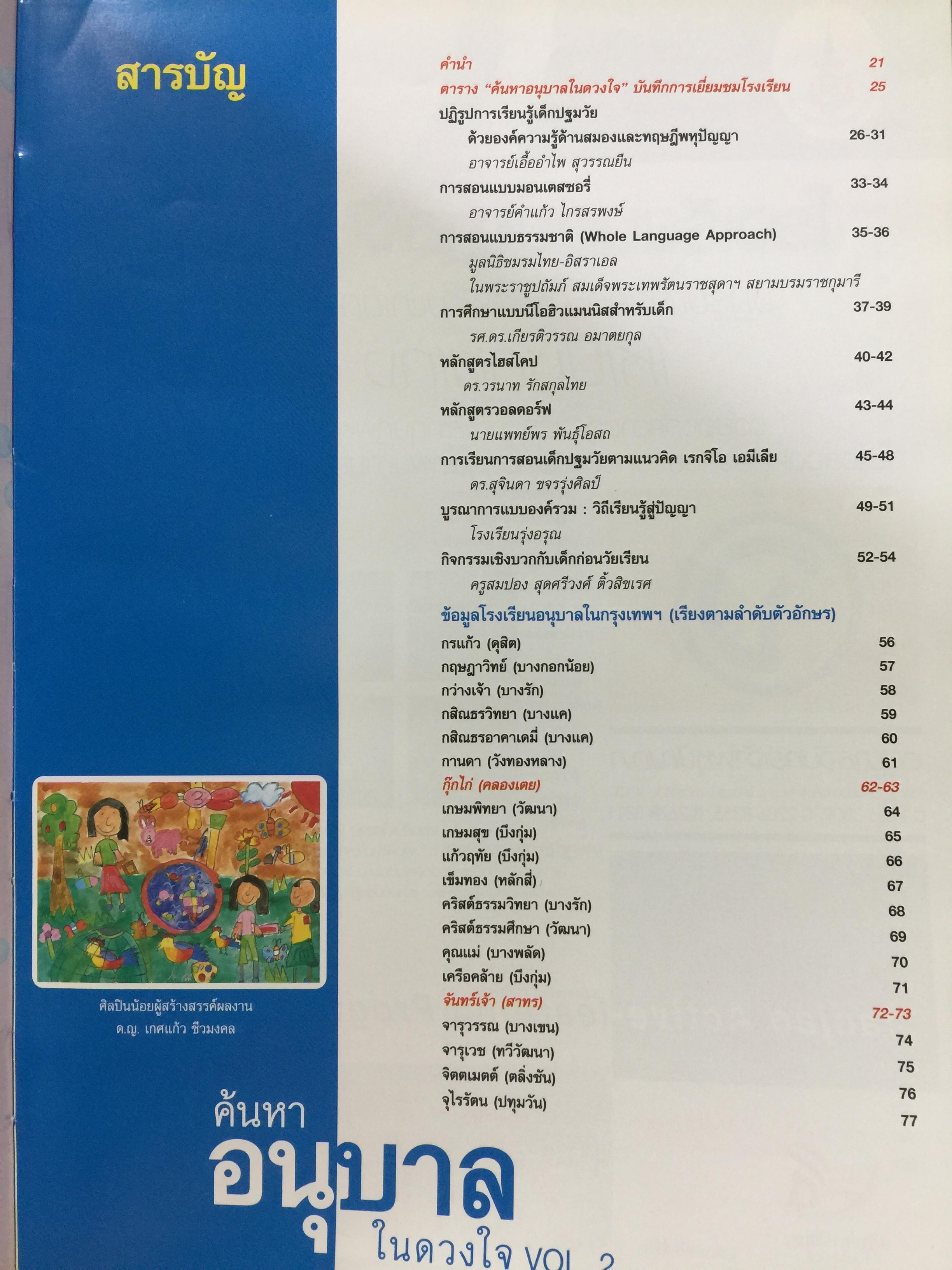 ค้นหา อนุบาล ในดวงใจ ทำเนียบโรงเรียนอนุบาล รวบรวมโดย สุชาดา เปลี่ยนสุภาพ. 5,500 กรัม