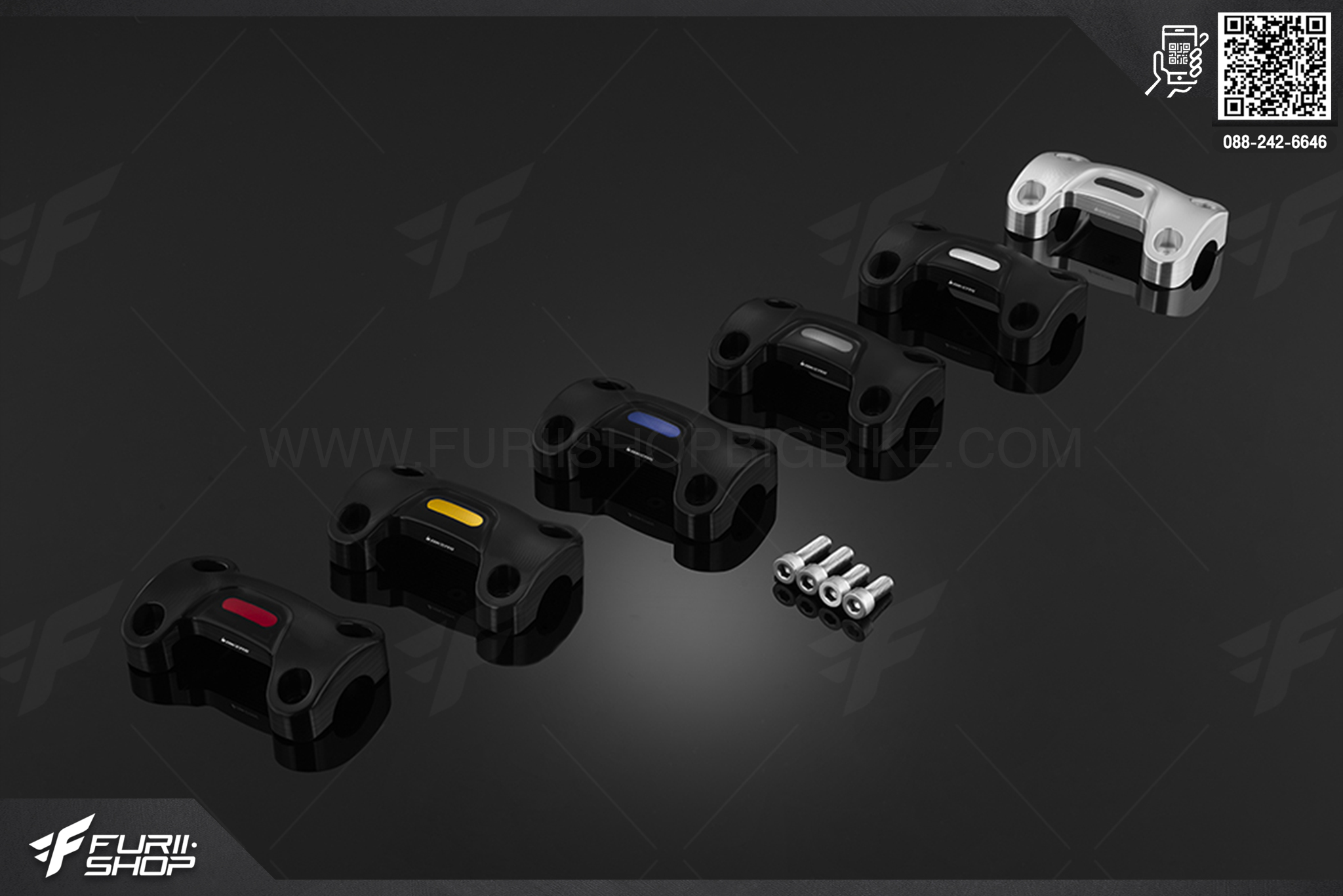 ตุ๊กตาแฮนด์อ้วน เส้นผ่านศูนย์กลาง 28.6 mm Bikers ฮอนด้า Honda CB650R