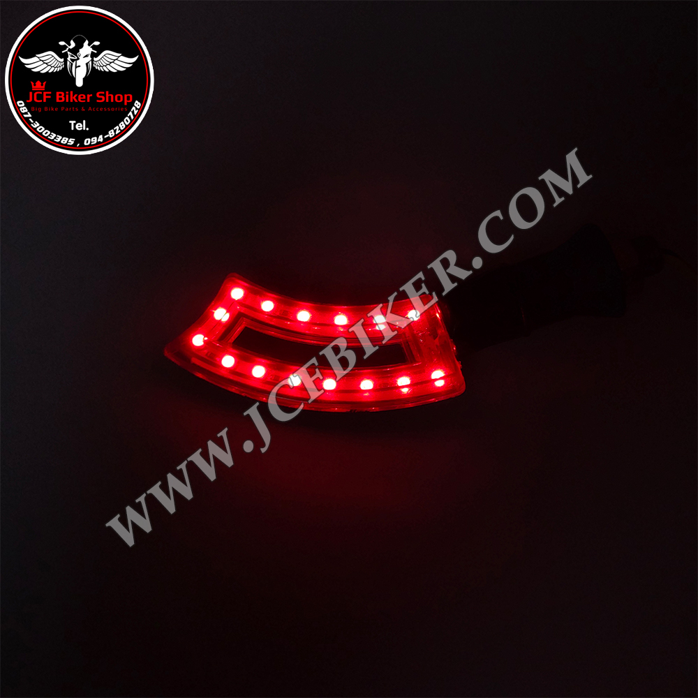 ไฟเลี้ยวแต่ง LED ทรงดาบงอ