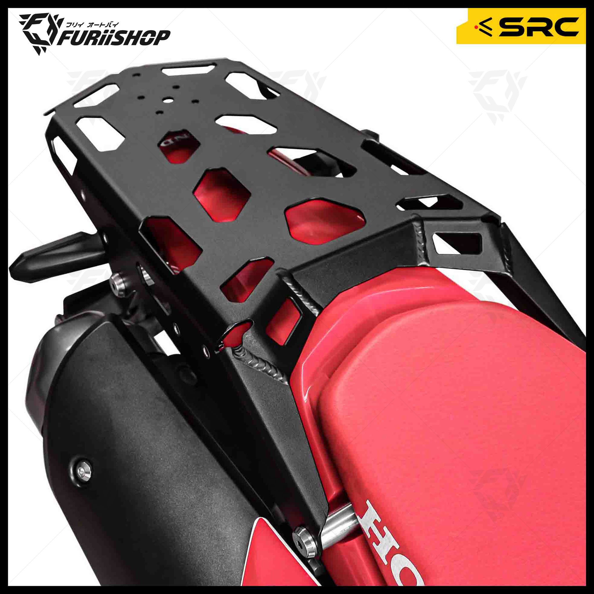 แร็คท้าย TOP RACK ALUMINIUM SRC FOR HONDA CRF300L/CRF300RALLY