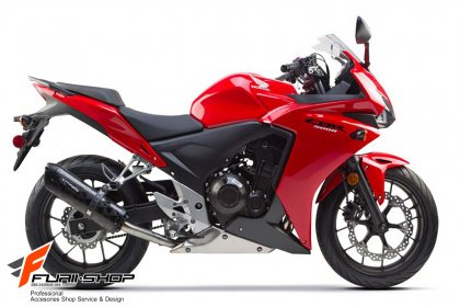 ท่อมอเตอร์ไซค์ Two Brother Slip-on Carbon Black Serie for HONDA CB500X-F-R ท่อแต่ง ท่อสูตร ท่อบิ๊กไบค์ ท่อBigbike ท่อไอเสีย