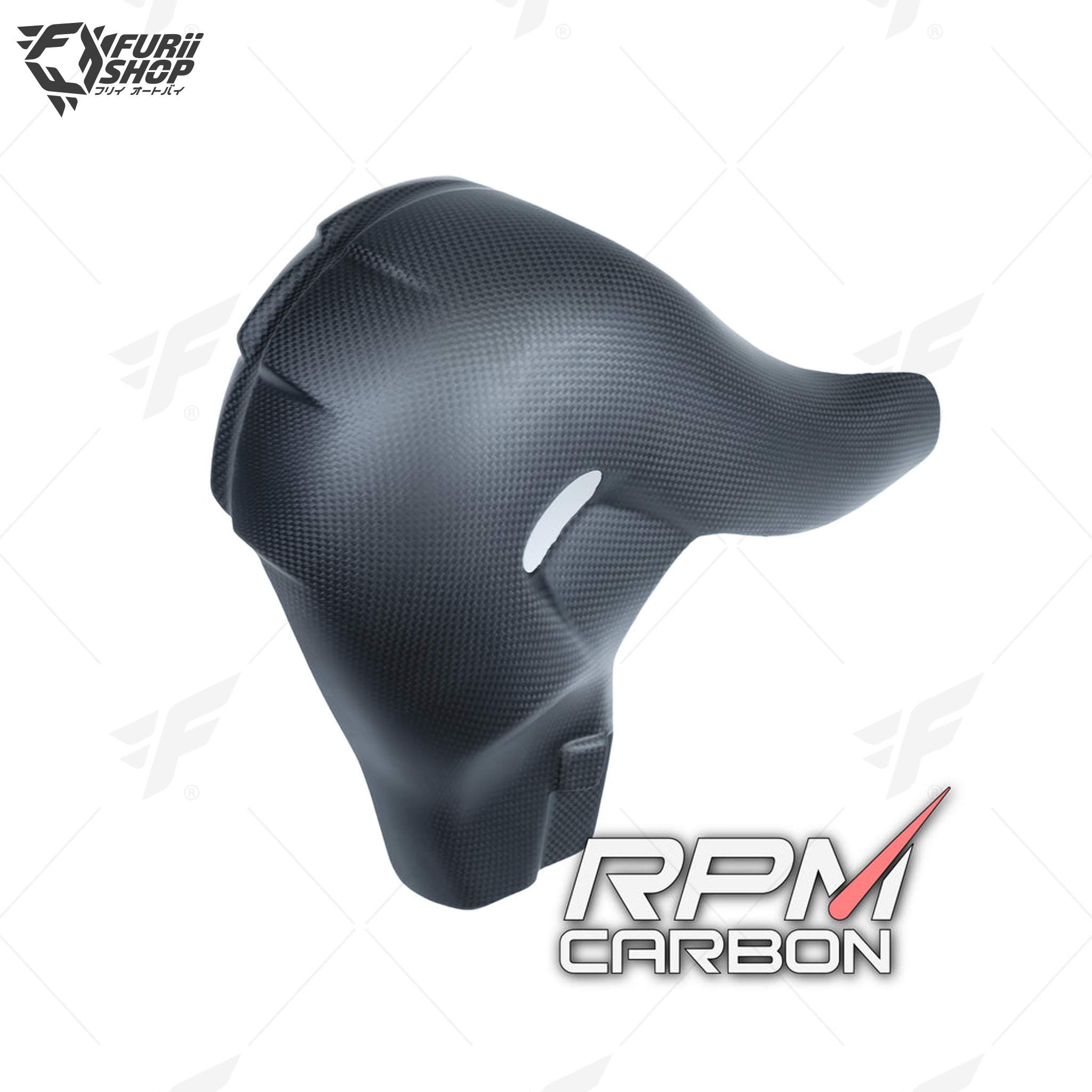 ครอบท่อ (Euro 5) RPM Carbon Exhaust Cover (Euro 5 only) : for Ducati Panigale V4/Streetfighter V4 2021+