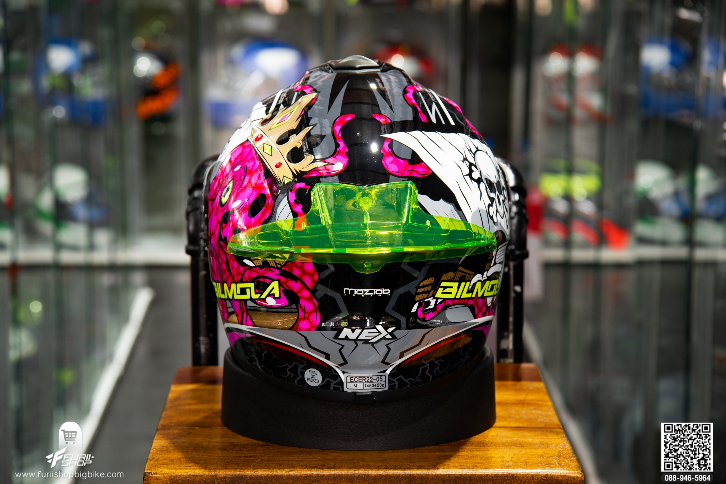 หมวกกันน็อค BILMOLA NEX 2020 King Octo Pink
