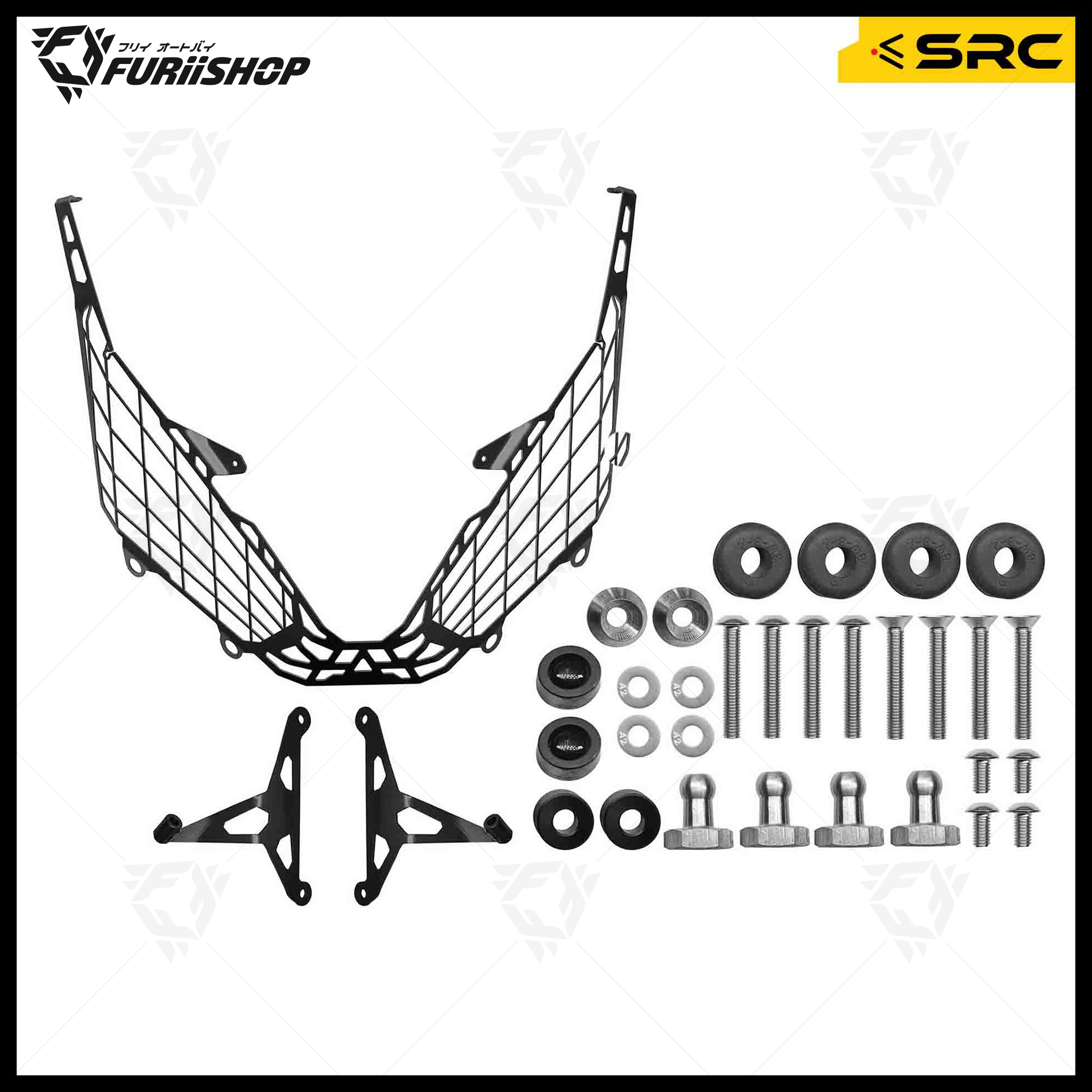 การ์ดไฟหน้า HEADLIGHT GUARD SRC FOR HONDA NT1100 (DCT)