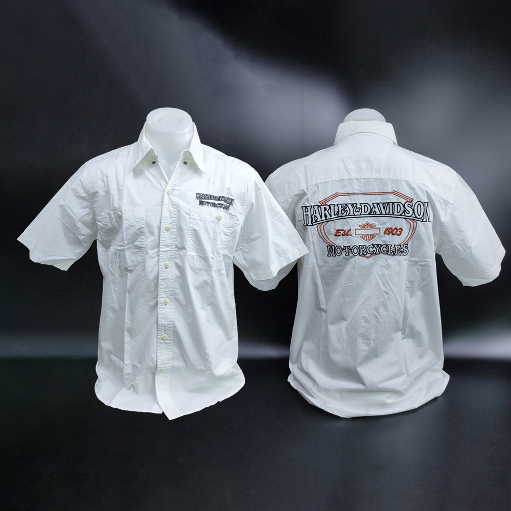 เสื้อ Shirt H-D 97607-15VM แขนสั้น ไซส์ L,XL