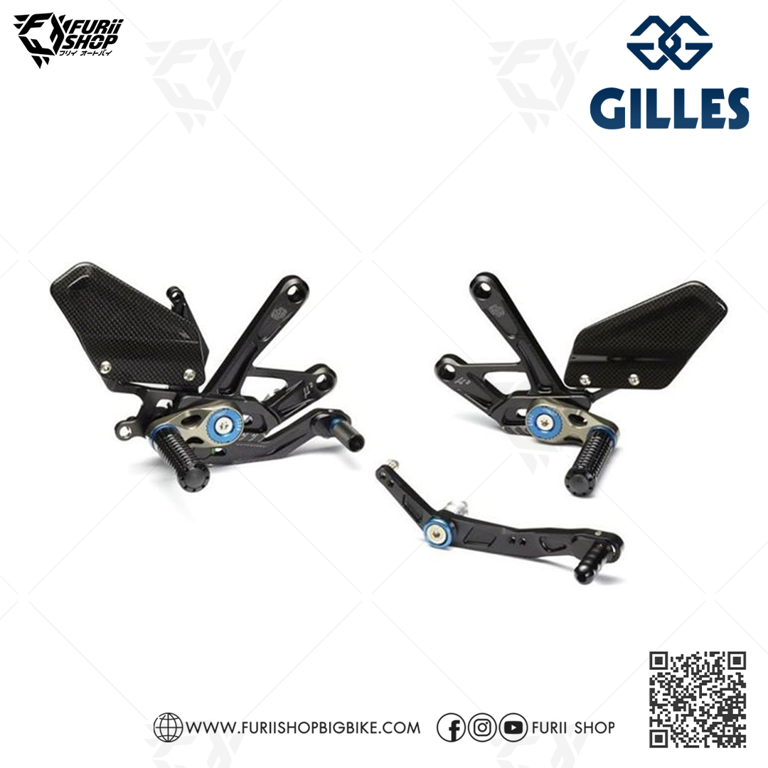 เกียร์โยง Gilles tooling Rearsrt MUE2 Limited Edtion Blue + สีดำ-น้ำเงิน : for Yamaha YZF R1/R1M 2020