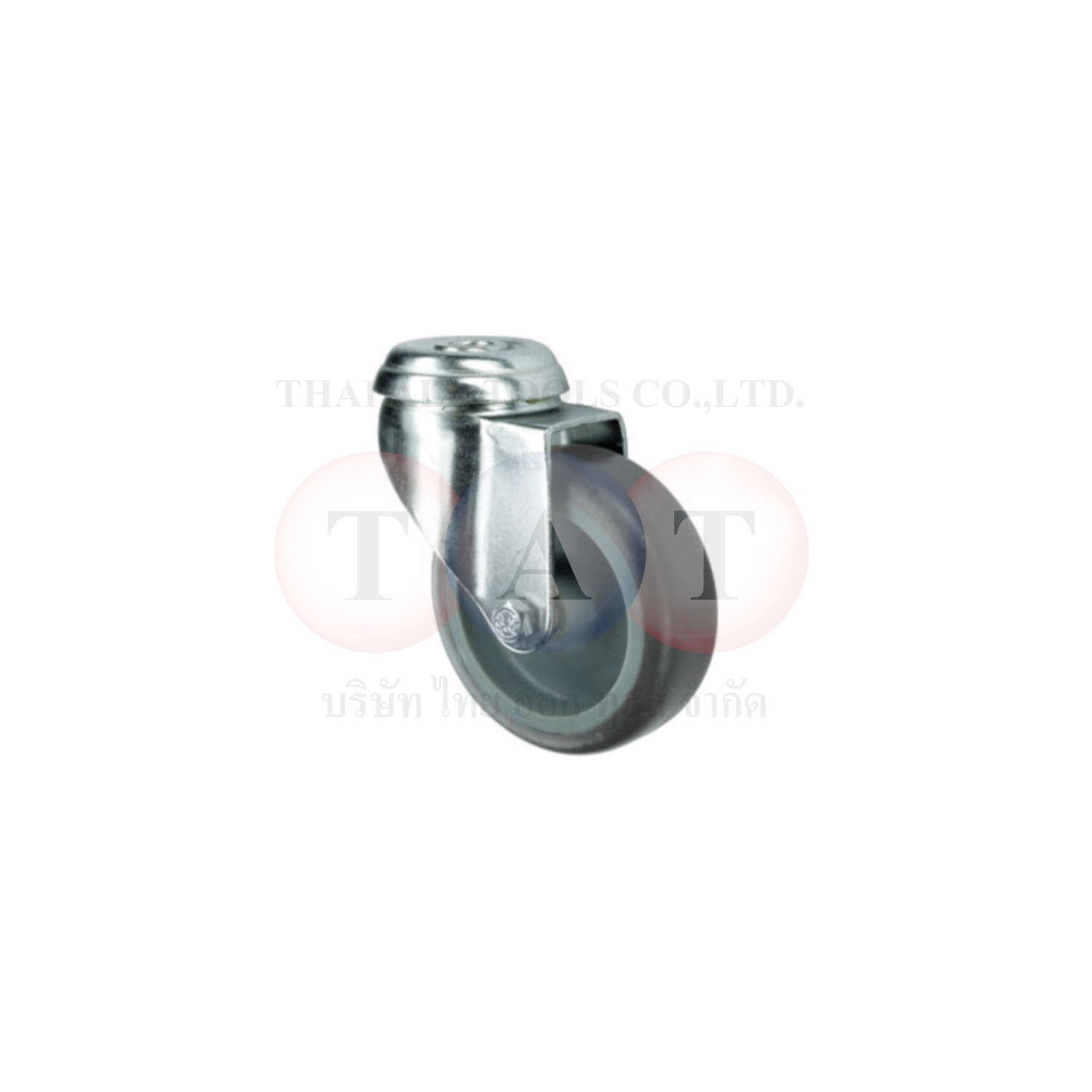 Atlas Workholders.SWIVEL BOLT HOLE 100mm RUBBER TYRE