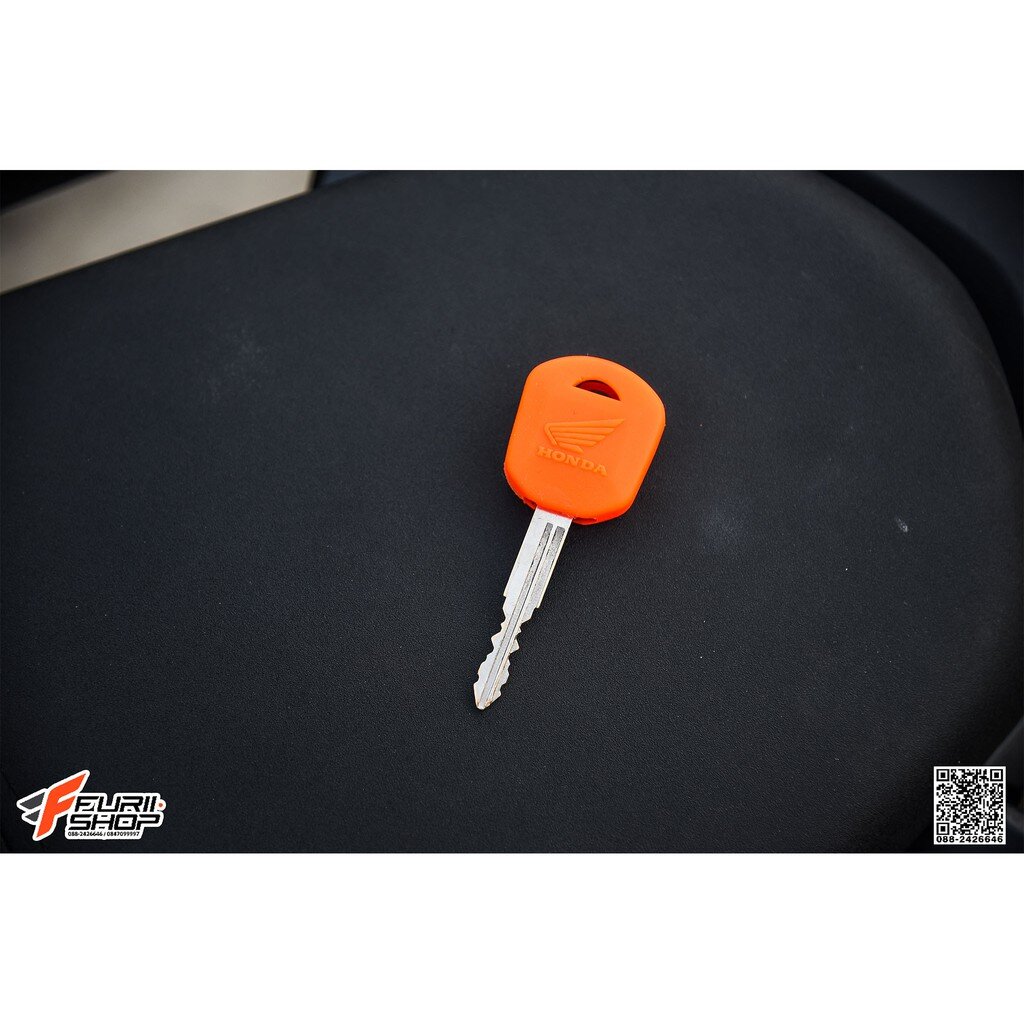 ซิลิโคนหุ้มกุญแจ HONDA สีส้ม FOR CB500X F R