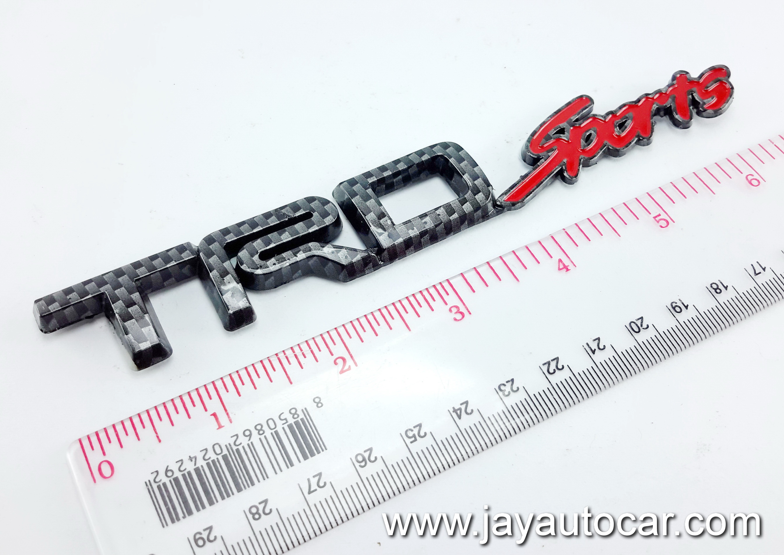 LOGO TOYOTA TRD SPORT ลายเคฟล่า