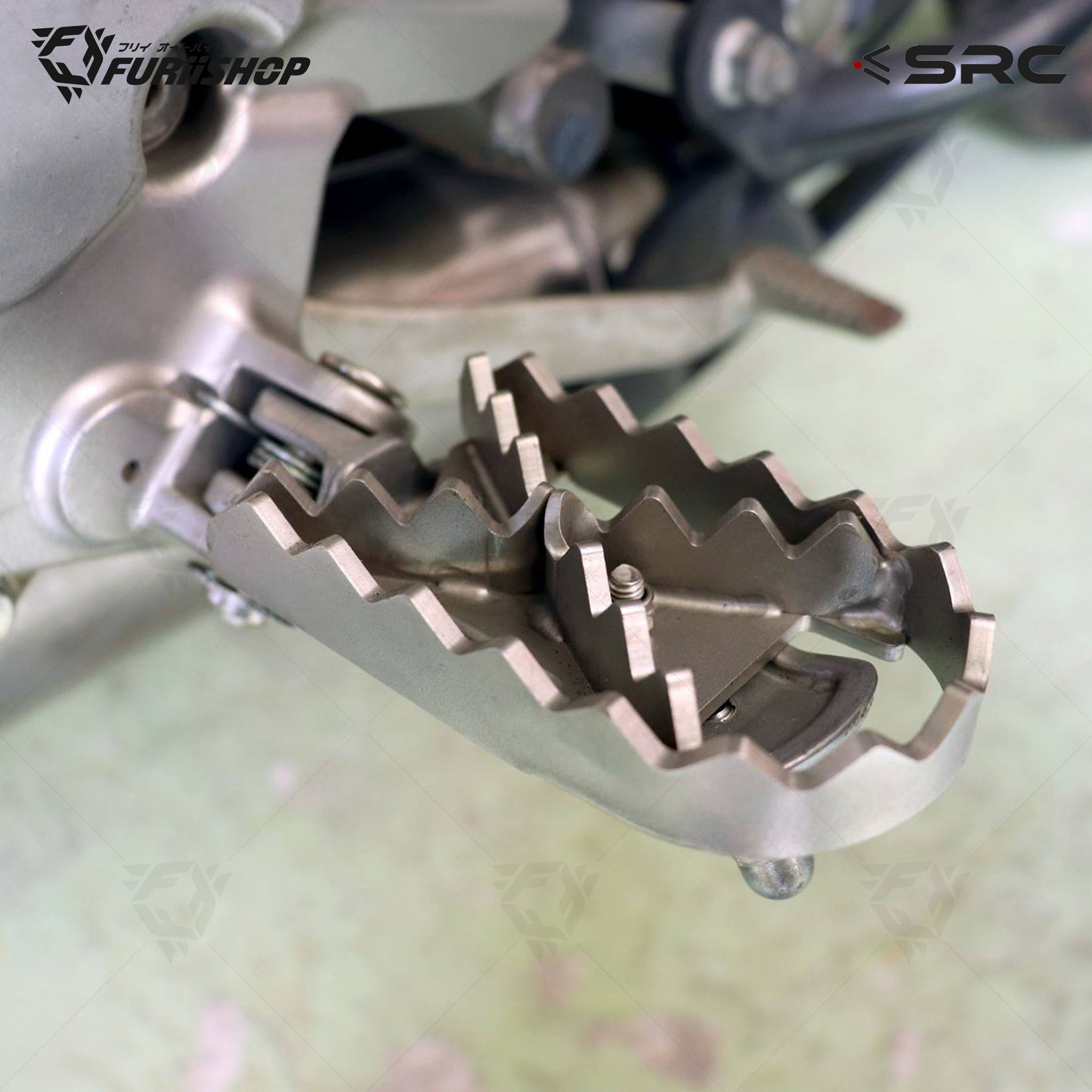 พักเท้าหนาม SRC For KAWASAKI VERSYS X 300