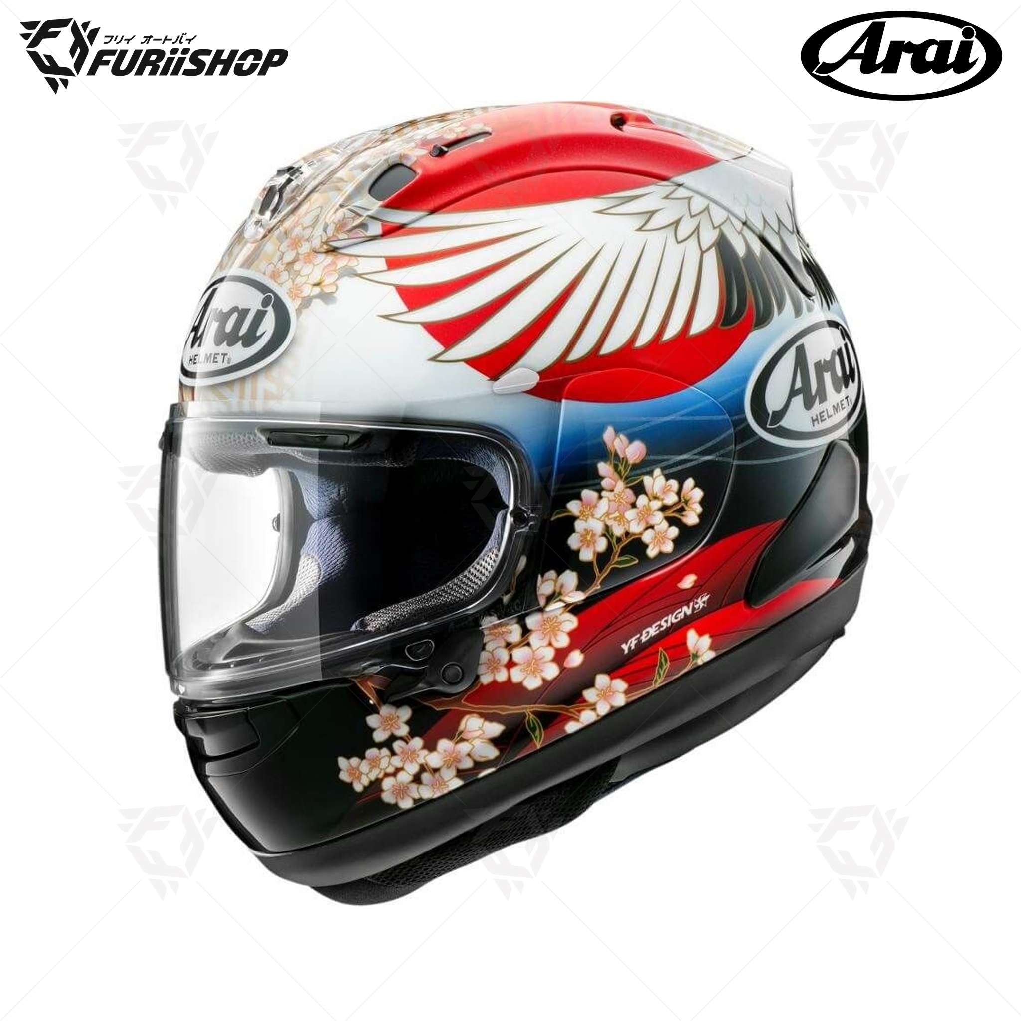 หมวกกันน็อคเต็มใบ Arai :RX-7V EVO Tsubasa