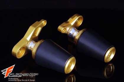 กันล้มกลาง FAKIE สีทอง FOR HONDA CBR650F