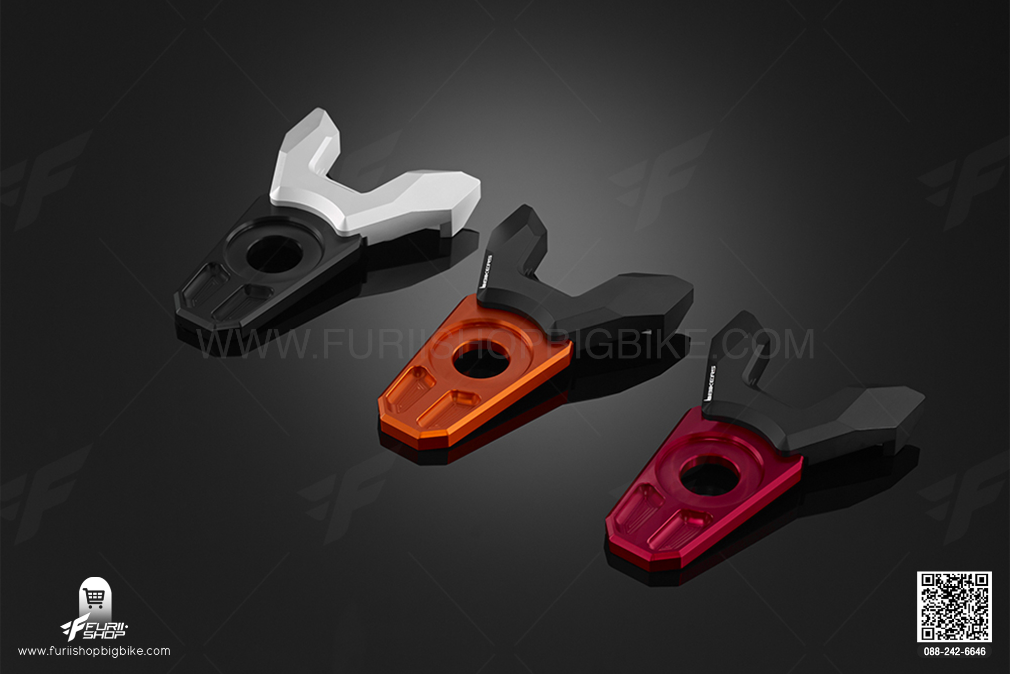 ตัวปรับโซ่ Chain Adjuster Plates Bikers คาวาซากิ Kawasaki Z800
