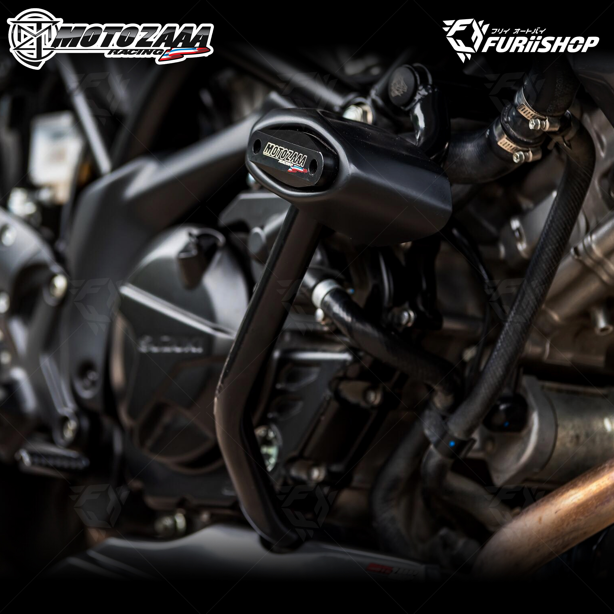 แคชบาร์ MOTOZAAA FOR SUZUKI SV650