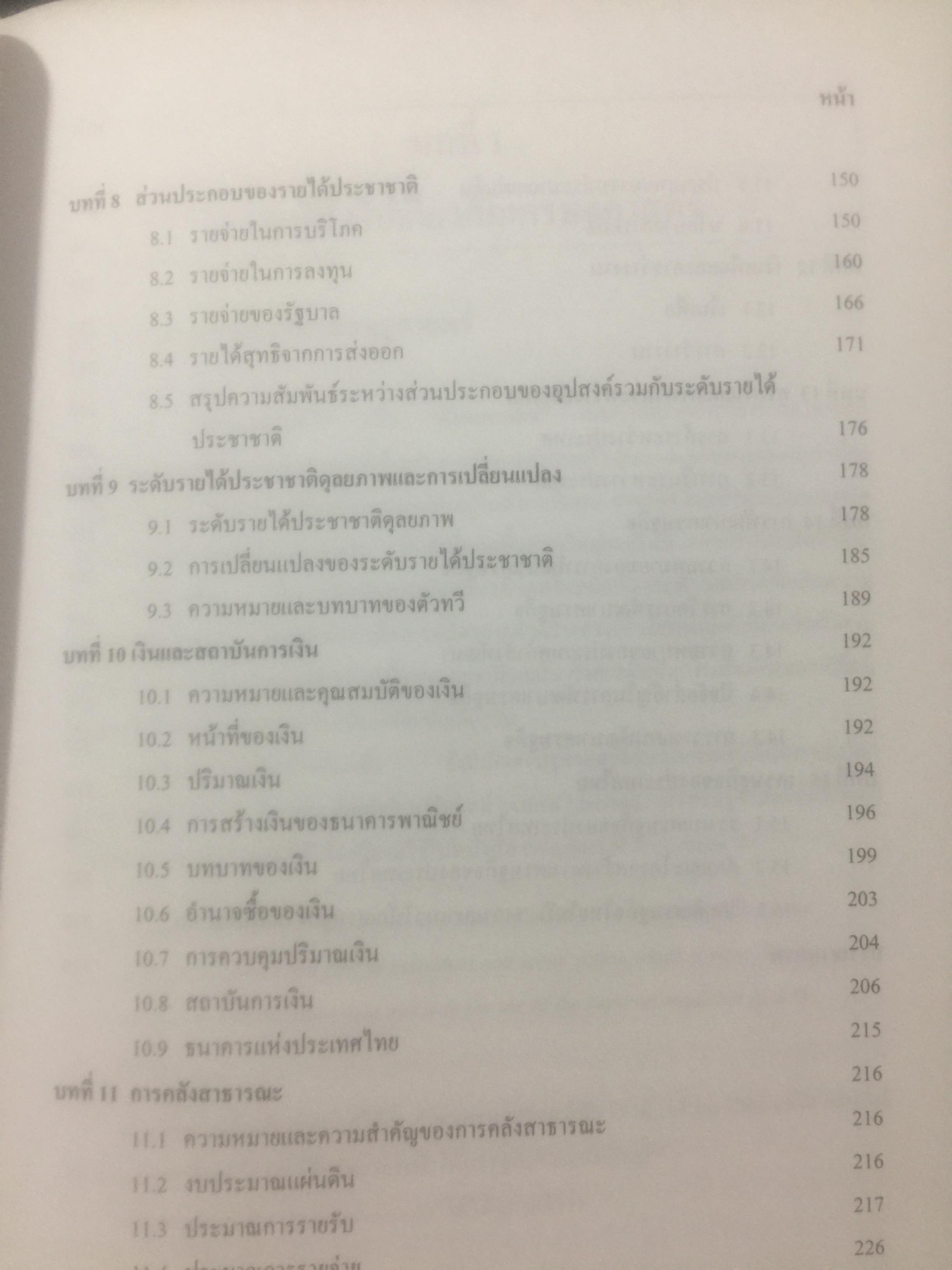 เศรษฐศาสตร์เบื้องต้น. ผู้เขียน รัตนา สายคณิต และชลลดา จามรกุล 2 กก.
