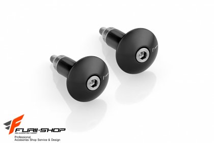 handlebar caps rizoma สีดำ