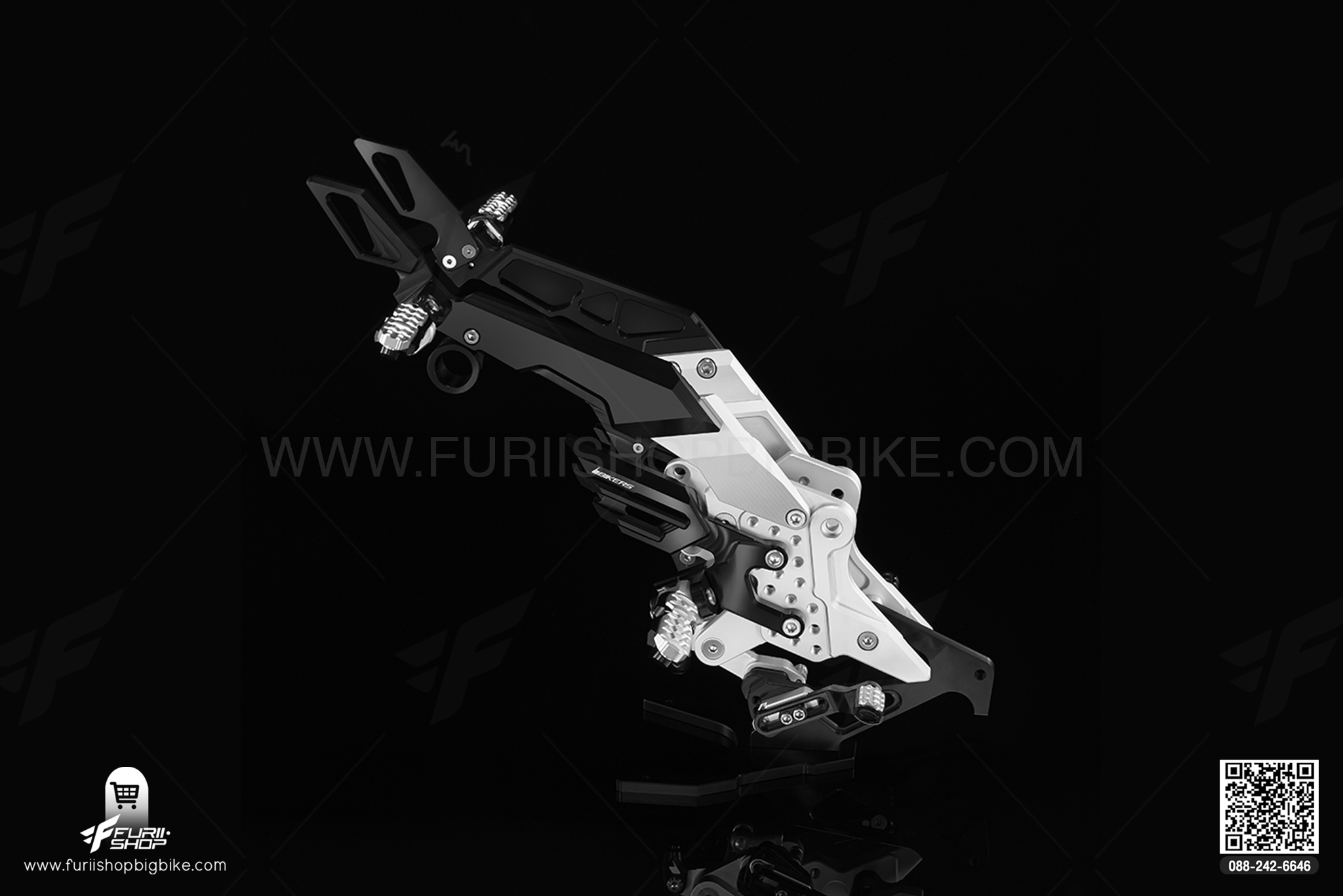 เกียร์โยงพร้อมพักเท้าหลัง Rear Set With Rear Footrests Bikers Z800