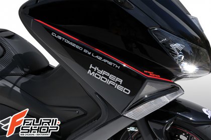 HYPERMODIFIED complete kit by Lazareth TMAX 530 Ram air