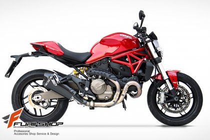 ท่อมอเตอร์ไซค์ ZARD CARBON FOR DUCATI MONSTER821 ท่อแต่ง ท่อสูตร ท่อบิ๊กไบค์ ท่อBigbike ท่อไอเสีย เอ็กพอร์ต