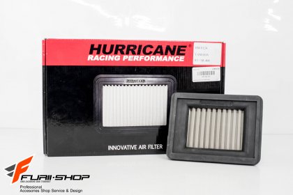กรองอากาศ มอเตอร์ไซค์ Hurricane สำหรับ R3 SR400 แบบสเตนเลส
