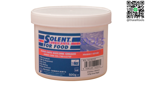 FOOD SAFE SILICONE GREASE 500gm SOLENT