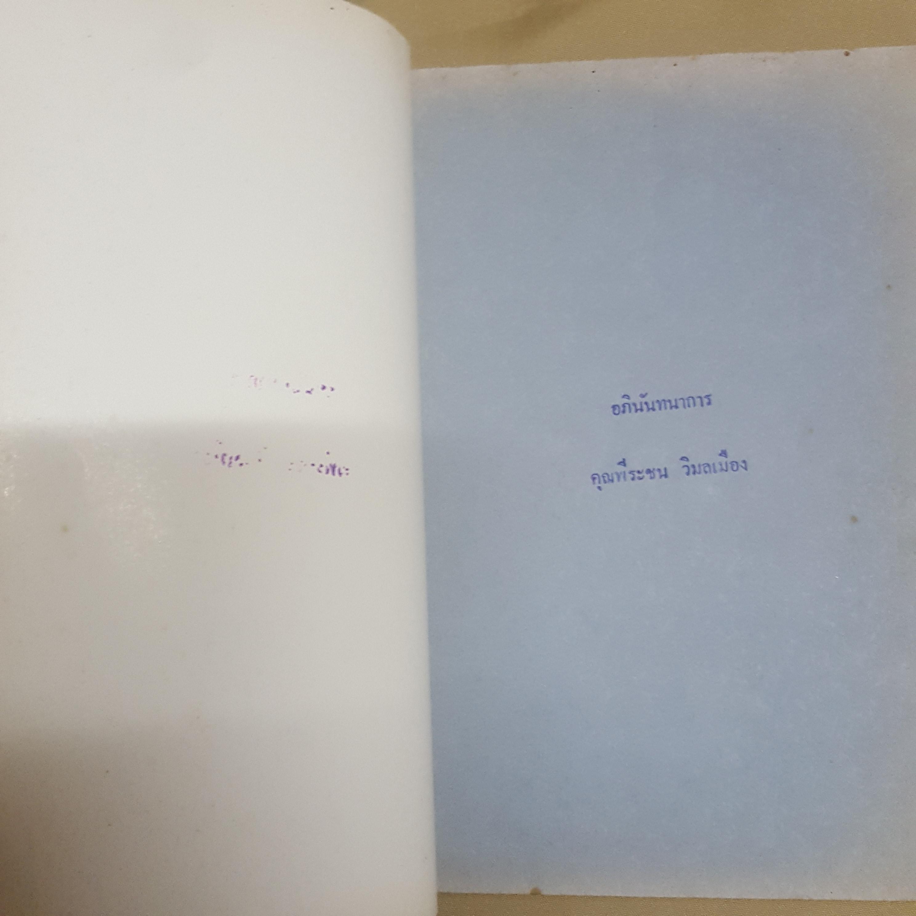 ข้างหลังภาพ กุหลาบ สายประดิษฐ์