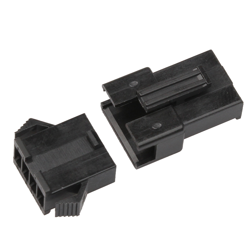 ตัวต่อสายไฟฟัายานยนต์ SM4(1คู่)-connectors SM4 Pin Pitch 2.54MM Female and Male(1 pair)