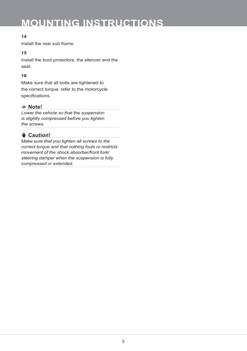 โช๊คหลังแต่ง Ohlins BM148 For BMW R 1250 GSA ปี 2019-2023