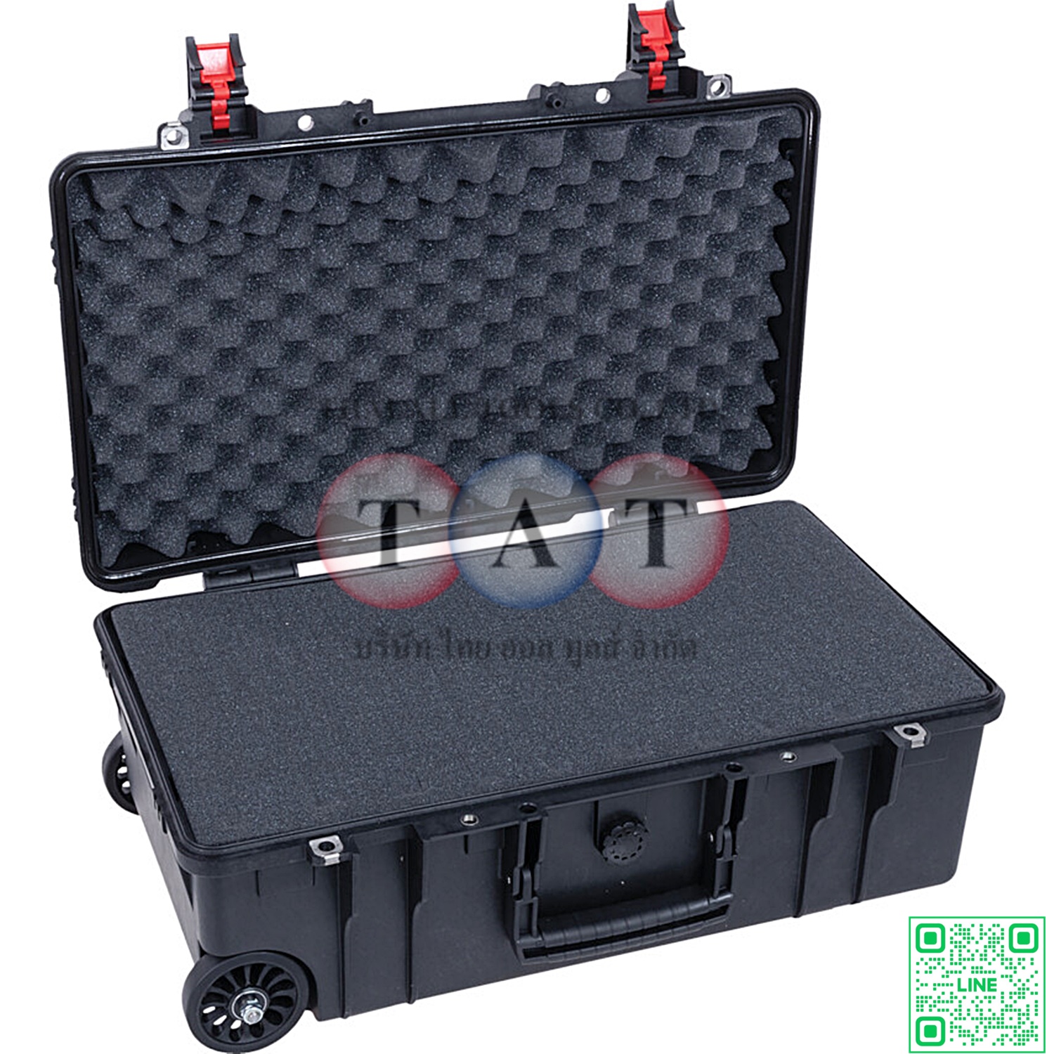 KEN5934398K กระเป๋าเครื่องมือช่าง 520x285x205mm EXPLORER CASE C/W WHEELS IP67 KENNEDY