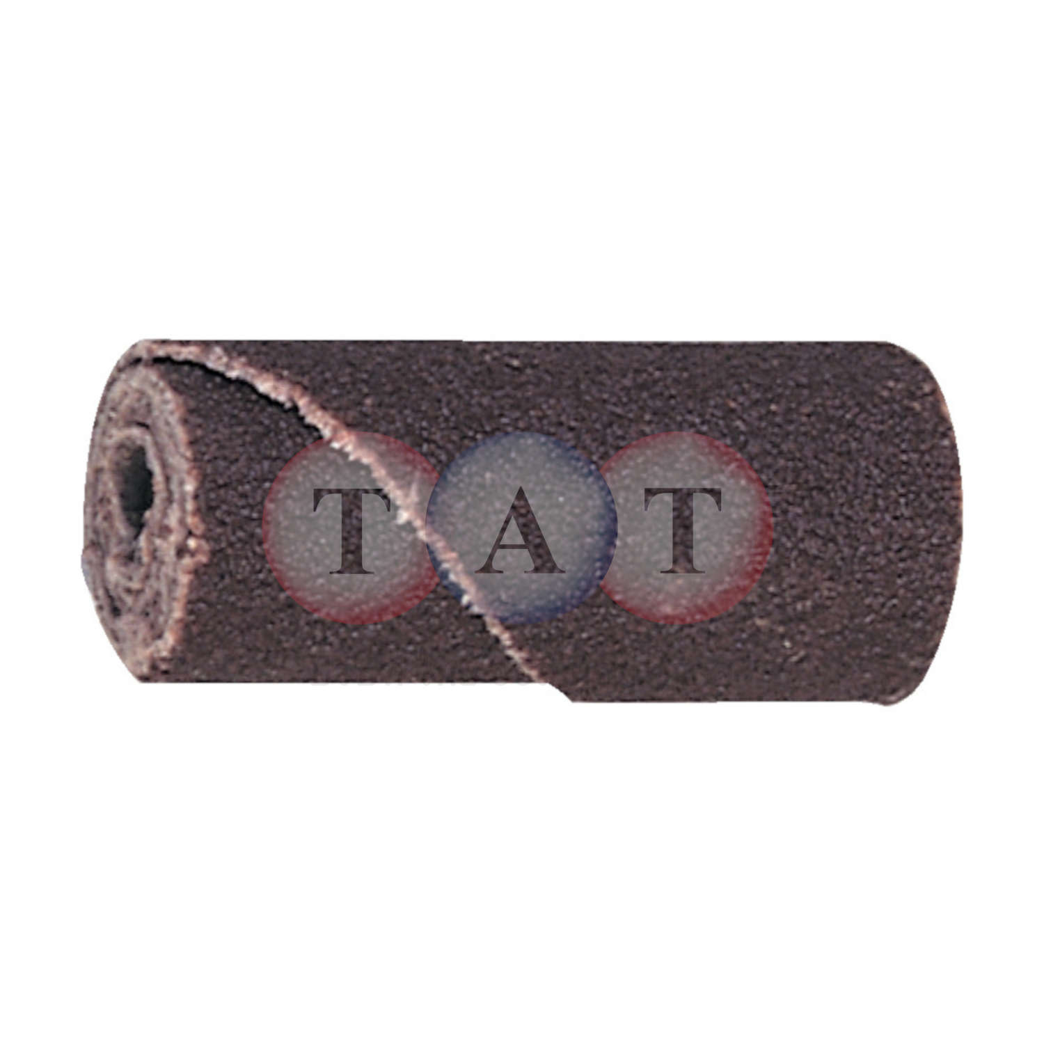 York.9.5 x 38mm Cartridge Rolls Aluminium Oxide cloth Straight Type P80 - CR6 - Pack of 10