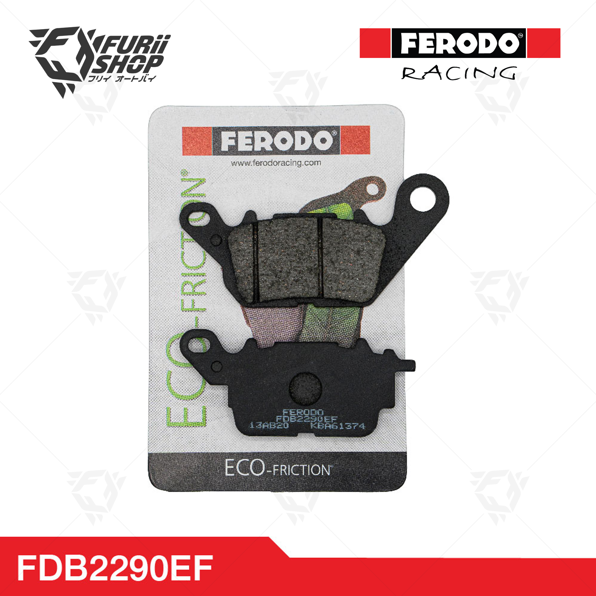 ผ้าเบรกหน้า FERODO RACING : For YAMAHA (FDB2290EF)