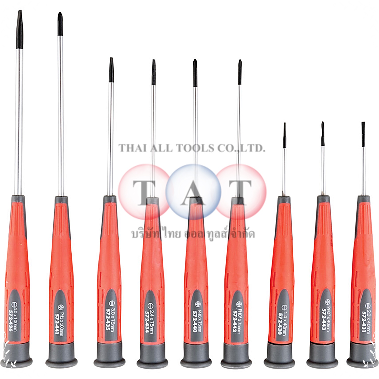 ชุดไขควง KENNEDY Pro-Torq 9 ชิ้น | ไขควงหัวแฉก + ปากตรง คุณภาพสูง สำหรับงานช่างมืออาชีพ