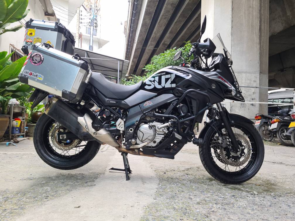 ขาตั้งคู่ ขาตั้งกลาง SUZUKI V-STROM 650 ปี 2018 - 2019