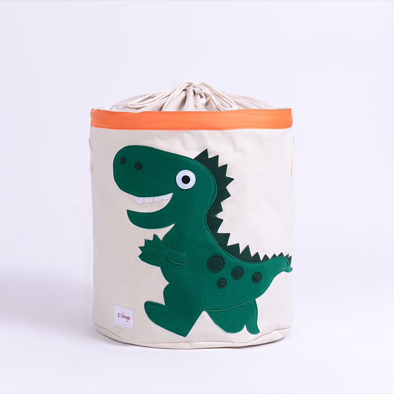 กล่องเก็บของเล่น กล่องเก็บของ ลายการ์ตูน พับเก็บได้