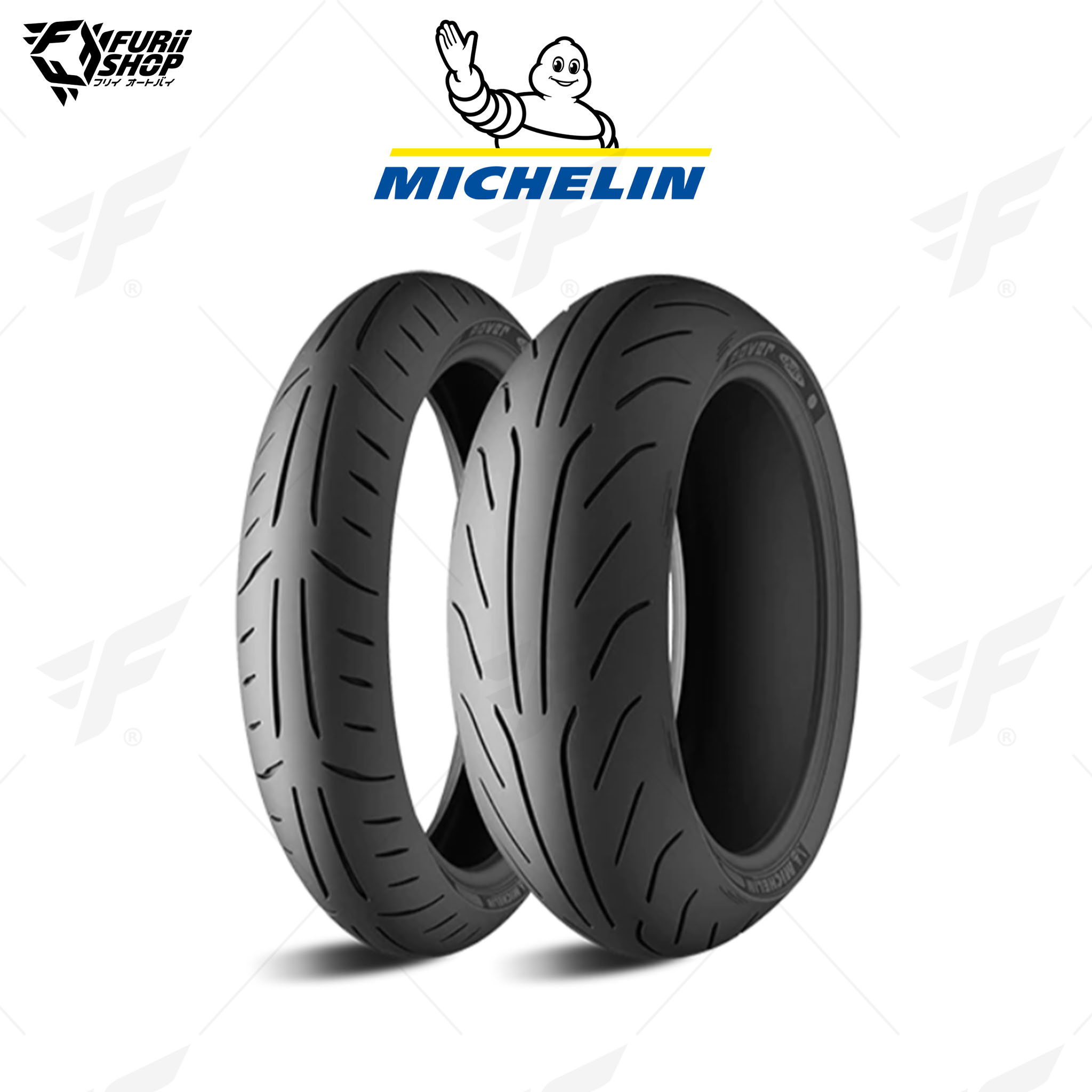 ยาง/ยางรถมอเตอร์ไซค์/ยางบิ๊กไบค์ MICHELIN POWER PURE SC : 150/70 - 13 M/C 64S R TL