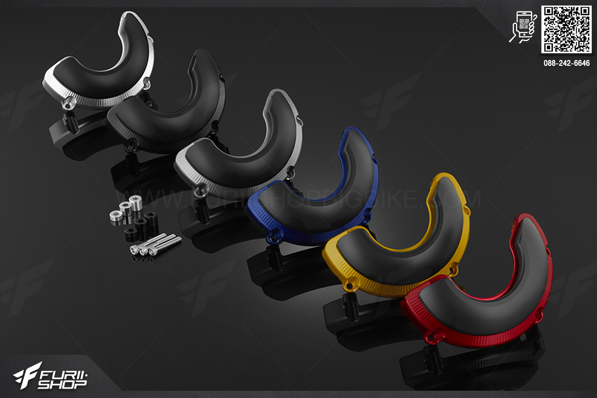 ชุดกันล้มเครื่อง (ด้านซ้าย) Bikers สำหรับ ฮอนด้า Honda CB650F (2013-2016)
