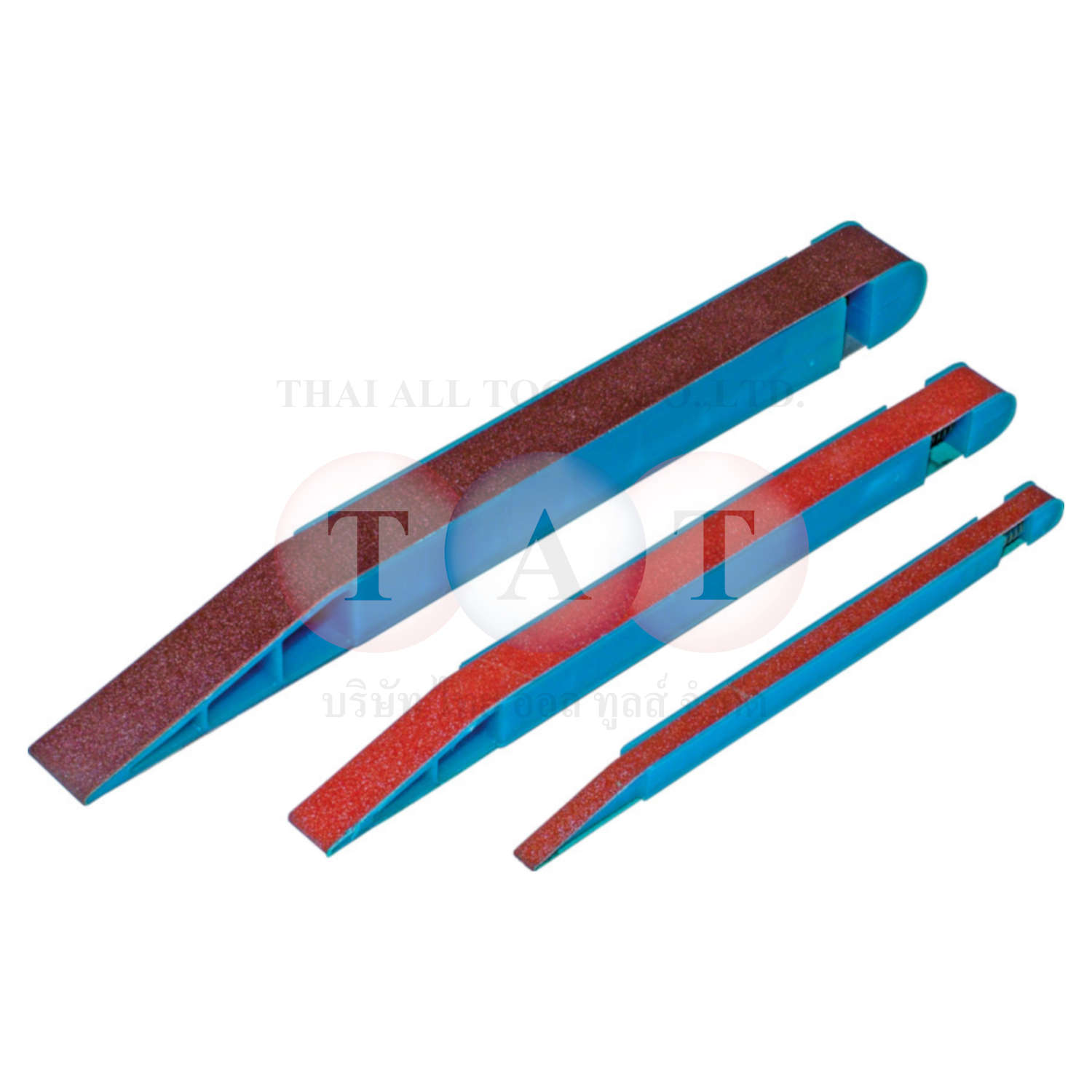 York.9-19mm Sanding Stick Set Including Belts - 9 Piece