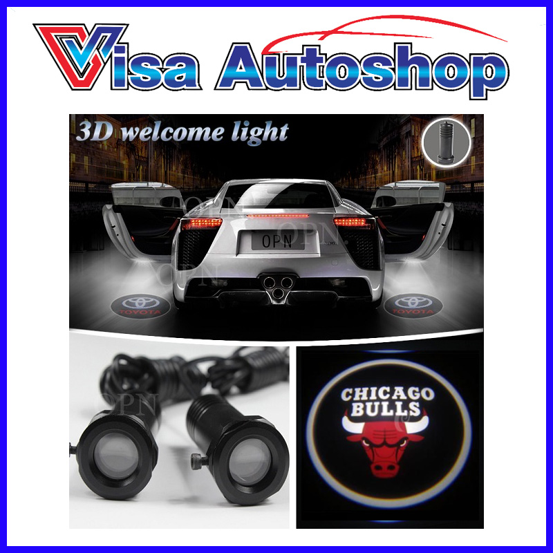 ไฟส่องประตู Welcome Light - Chicago Bulls