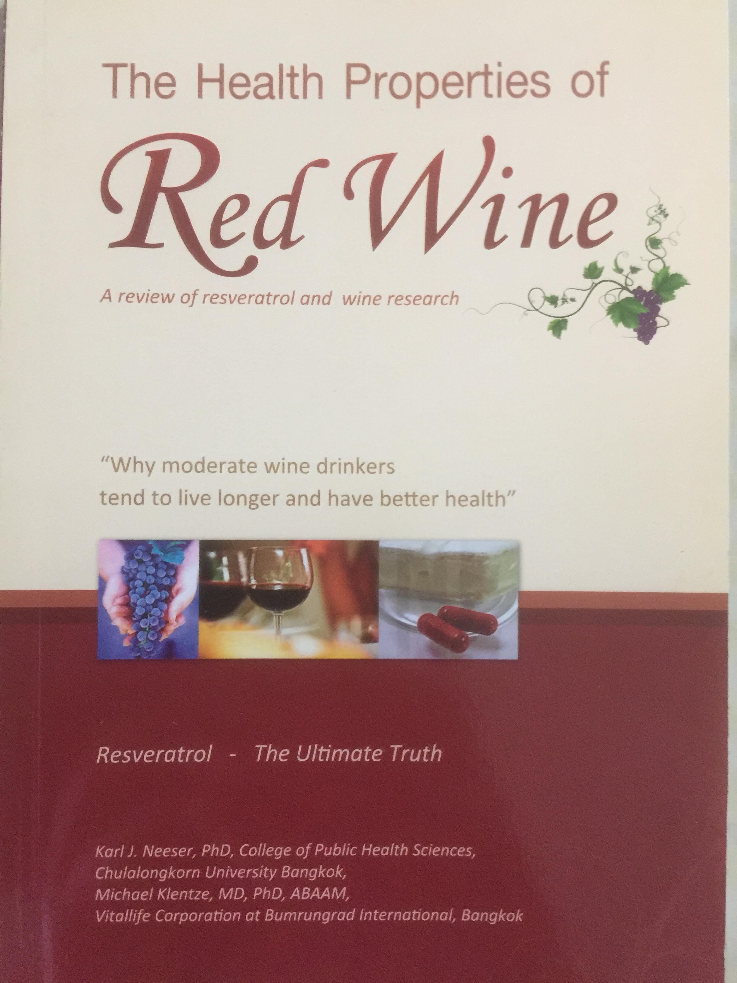 Red Wine The Health Properties of. A review of resveratrol and wine 0 กก.