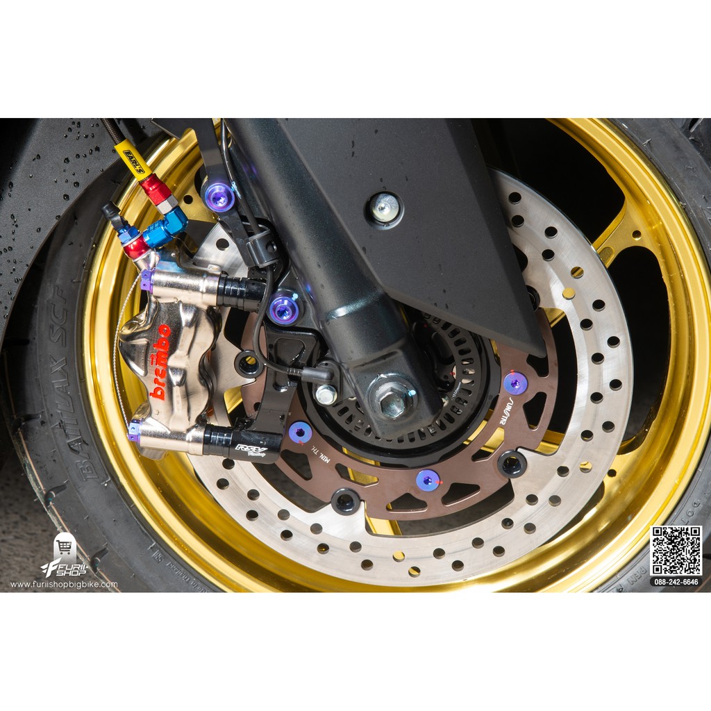 ล้อแต่ง/ล้อฟอร์จ/Forged Wheels Over Racing For Yamaha XMAX 300