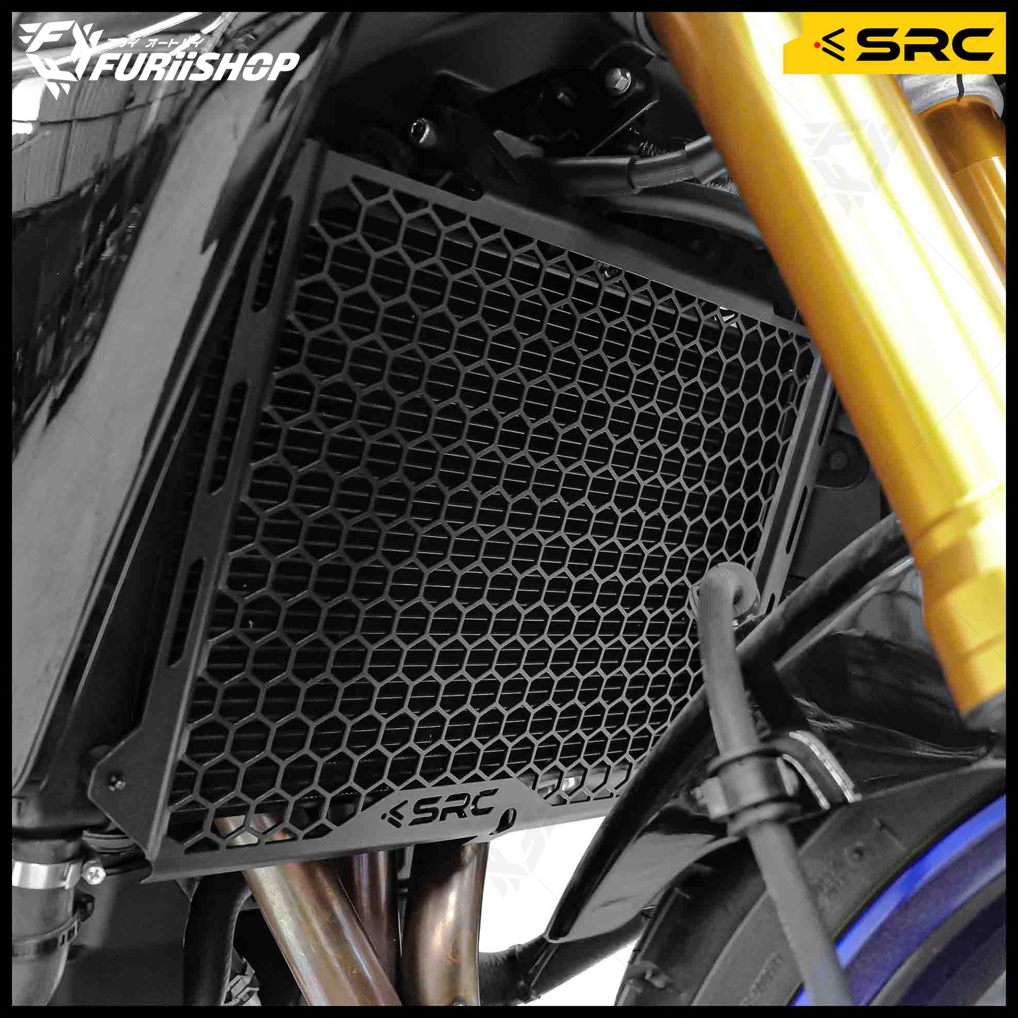 การ์ดหม้อน้ำ RADIATOR GUARD FOR YAMAHA TRACER 9 GT