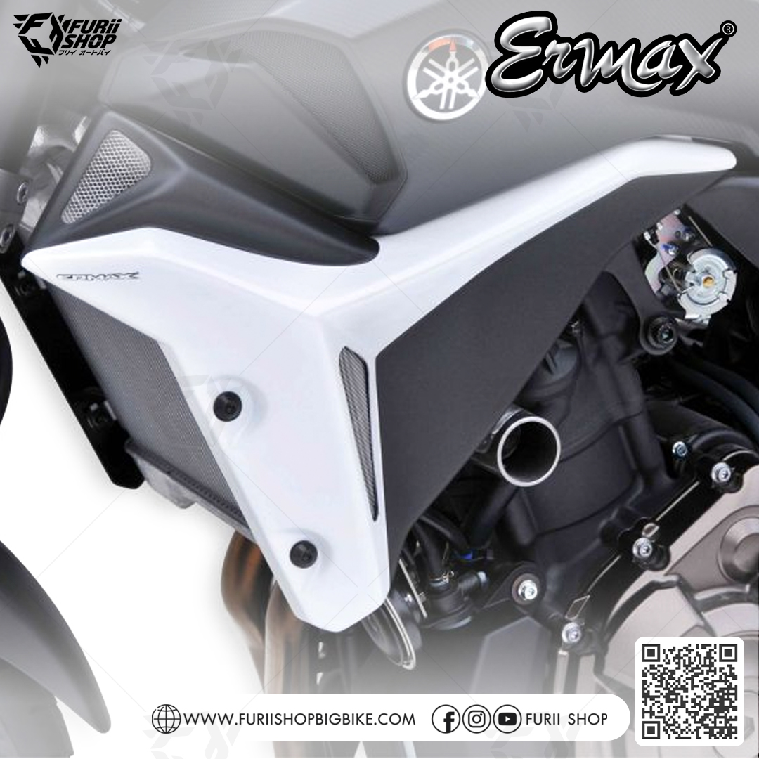 ครอบหม้อน้ำ Ermax Radiator Cover : for Yamaha Fz07/Mt07 2015-2017
